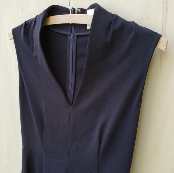 Kate Spade V-Neck Sleeveless Little Black Dress - Picture 2 of 15